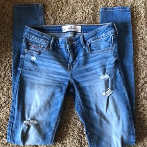 Hollister ripped jeans